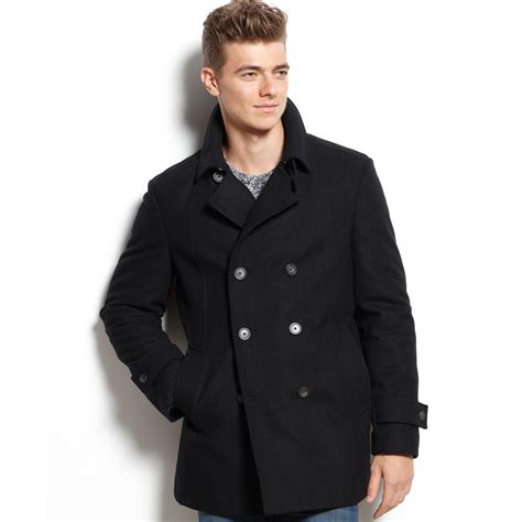 tommy hilfiger double breasted peacoat.